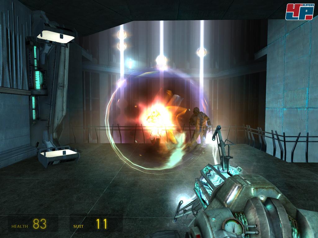 Die Gravity Gun ist eure mächtigste Waffe - und wird zum Ende hin nochmal eine ganze Ecke stärker! Die Gravity Gun ist eure mächtigste Waffe - und wird zum Ende hin nochmal eine ganze Ecke stärker!