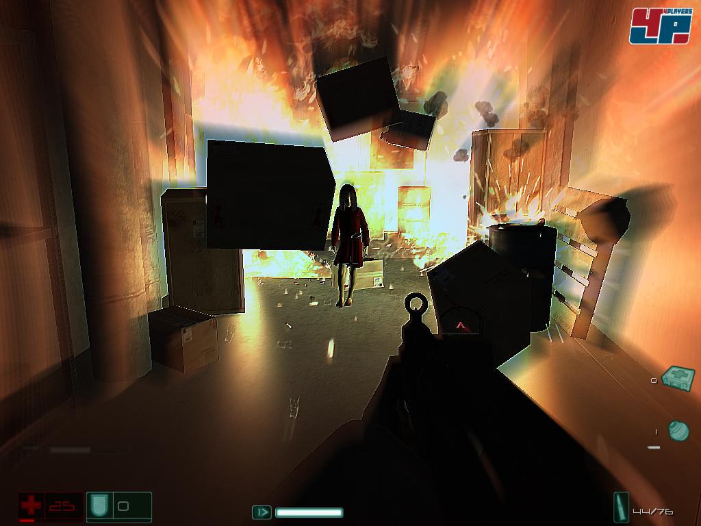 Dicke Explosionen und fantastische Lichteffekte sind eine St&auml;rke von F.E.A.R.