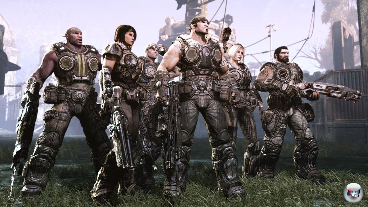 Marcus Fenix sammelt seine Gefolgleute zur letzten Schlacht. Marcus Fenix sammelt seine Gefolgleute zur letzten Schlacht.