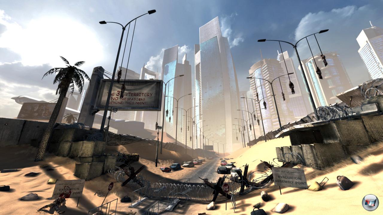 Das zerst&ouml;rte Dubai wird gut eingefangen, auch wenn sich der Schauplatz mit der Zeit abnutzt.