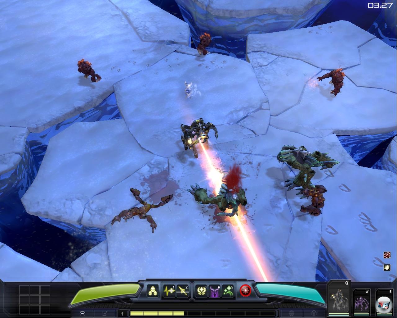 Die interplanetare Rettungsmission f&uuml;hrt das Heldentrio auch in Eisw&uuml;sten.