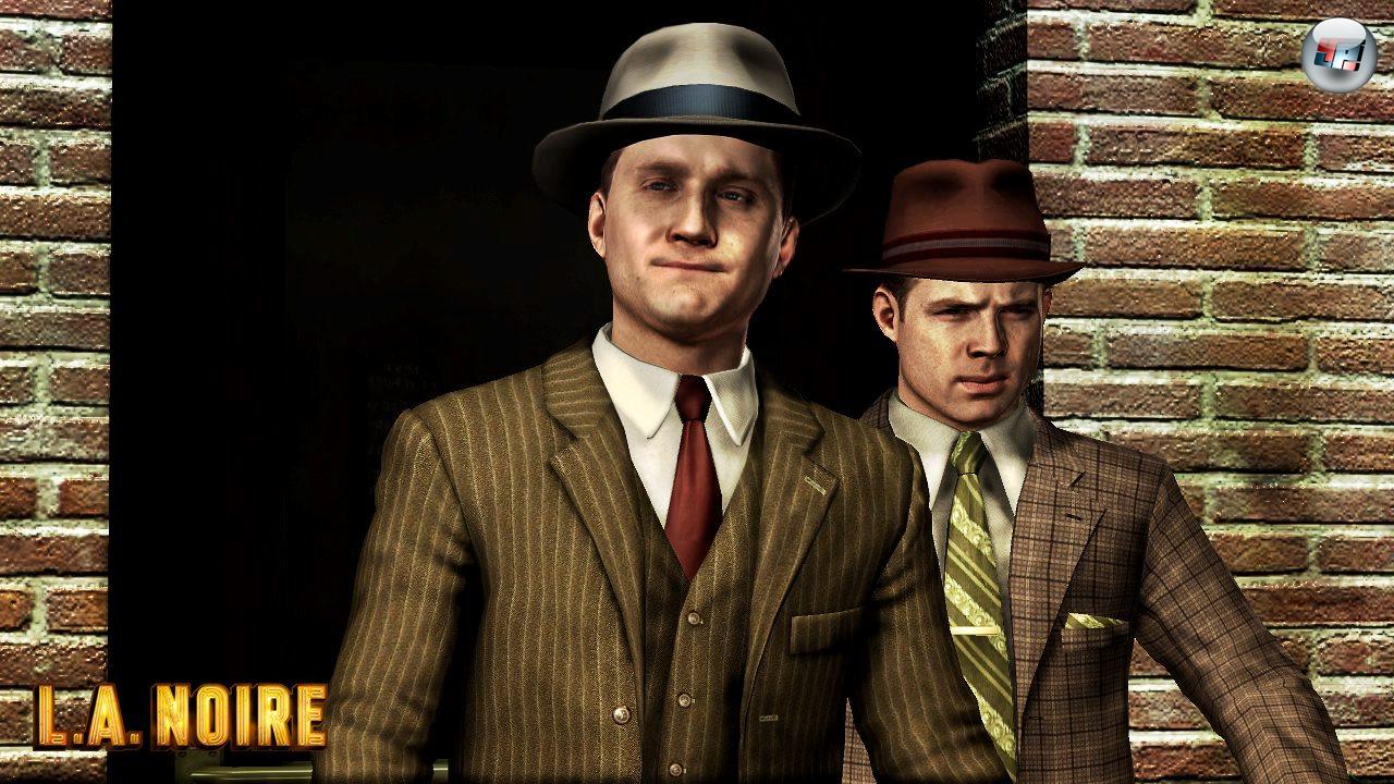 Cole Phelps hat in Japan gekämpft, trägt die Tapferkeitsmedaille und gilt als junge Hoffnung der Polizei. Cole Phelps hat in Japan gekämpft, trägt die Tapferkeitsmedaille und gilt als junge Hoffnung der Polizei.