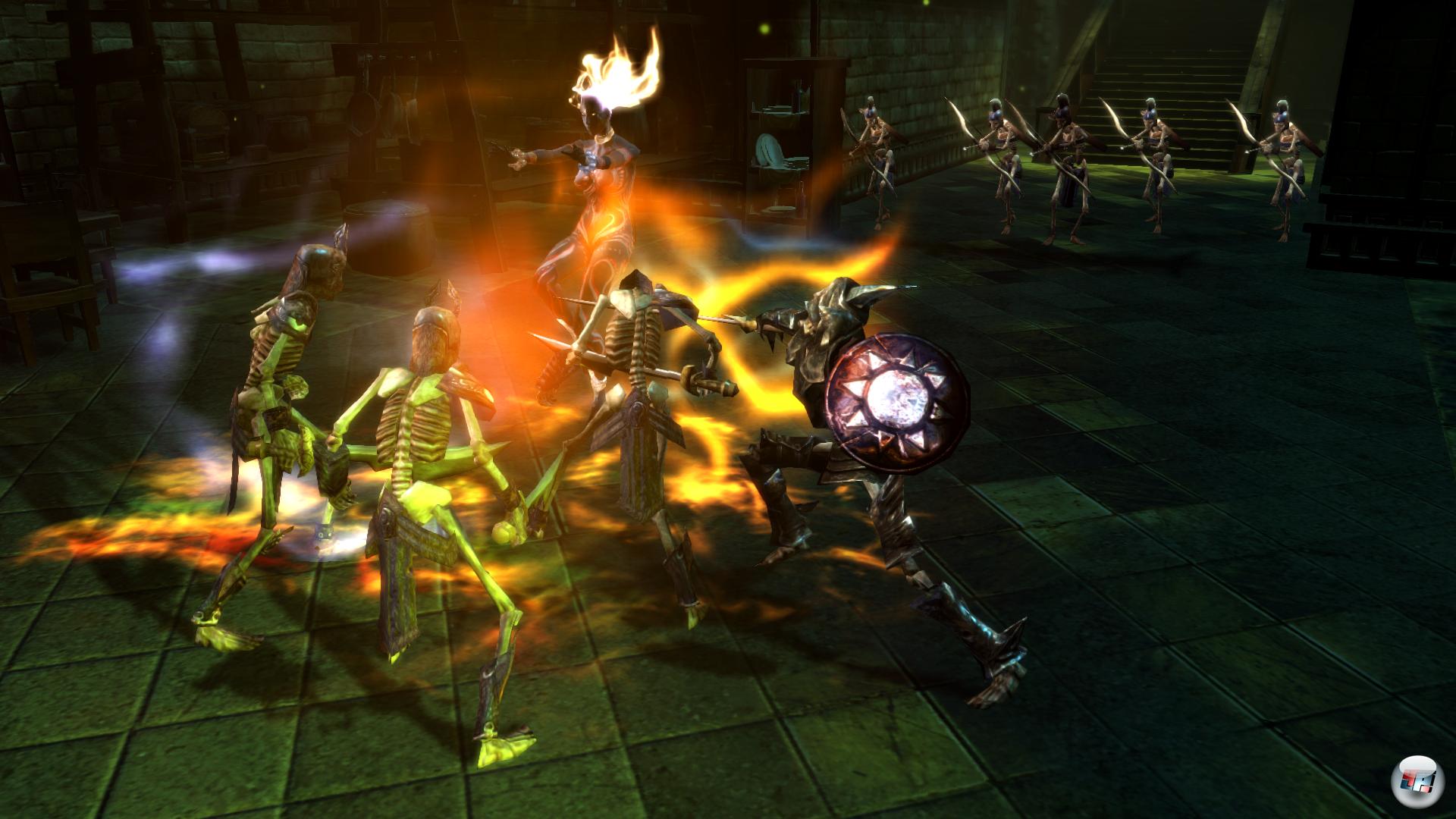 Die K&auml;mpfe zeigen sich ebenso dynamisch wie effektgeladen.