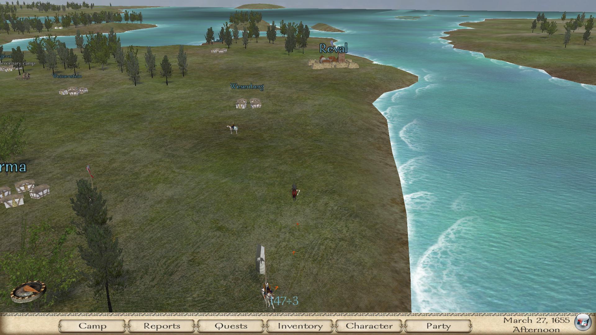 Weites ebenes Land, das der Erkundung harrt. Aber reizt es auch? 