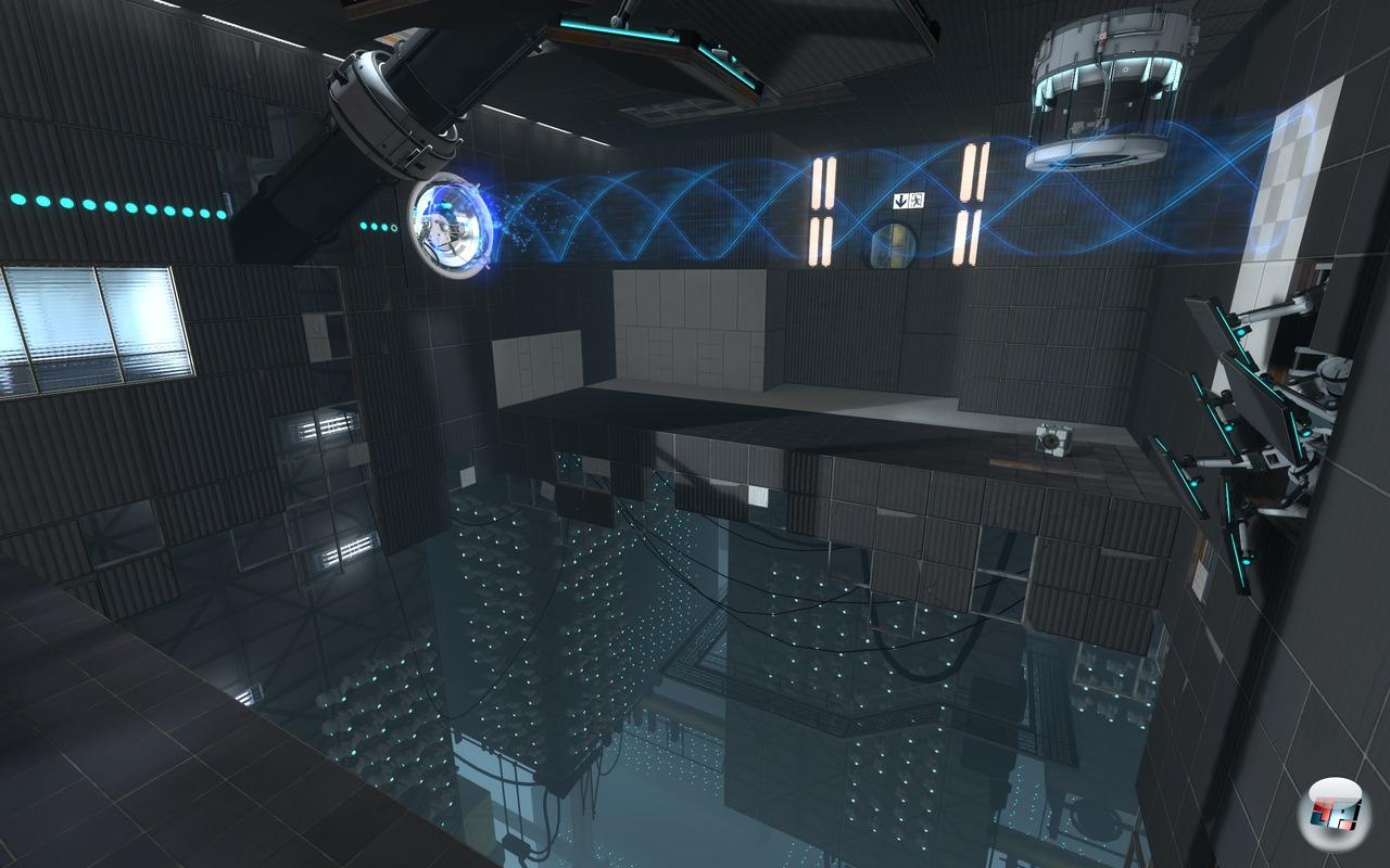 Mit den neuen Energieröhren transportiert man Gegenstände - oder sich selbst. Mit den neuen Energieröhren transportiert man Gegenstände - oder sich selbst.