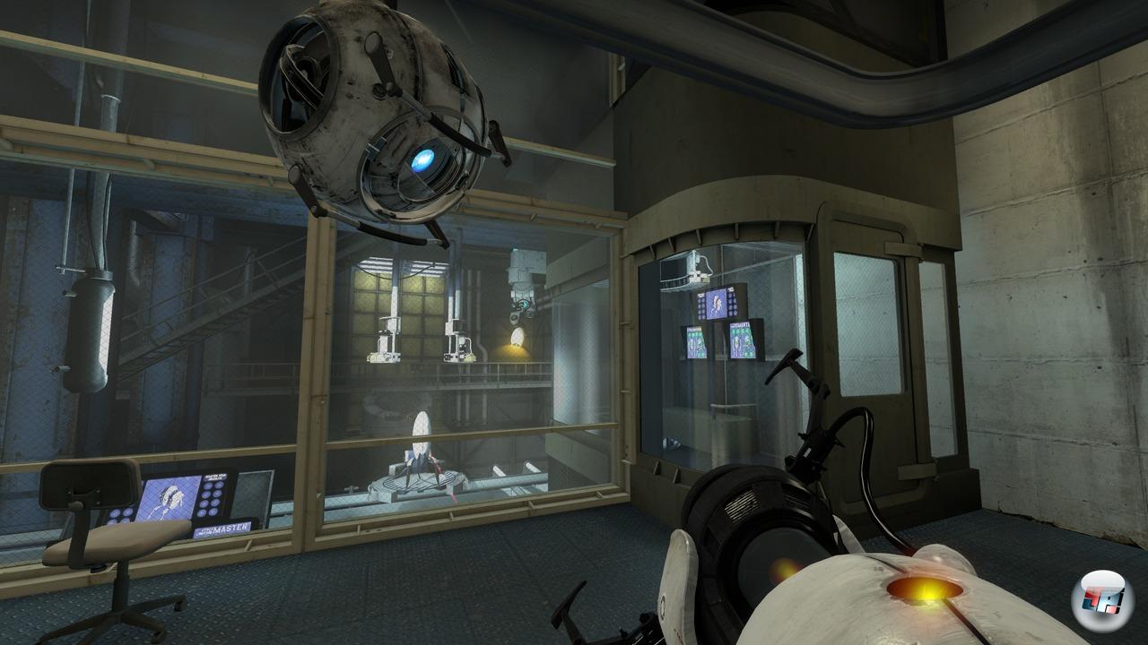 Wheatley ist der neue Sidekick und hat viel zu sagen. Wheatley ist der neue Sidekick und hat viel zu sagen.