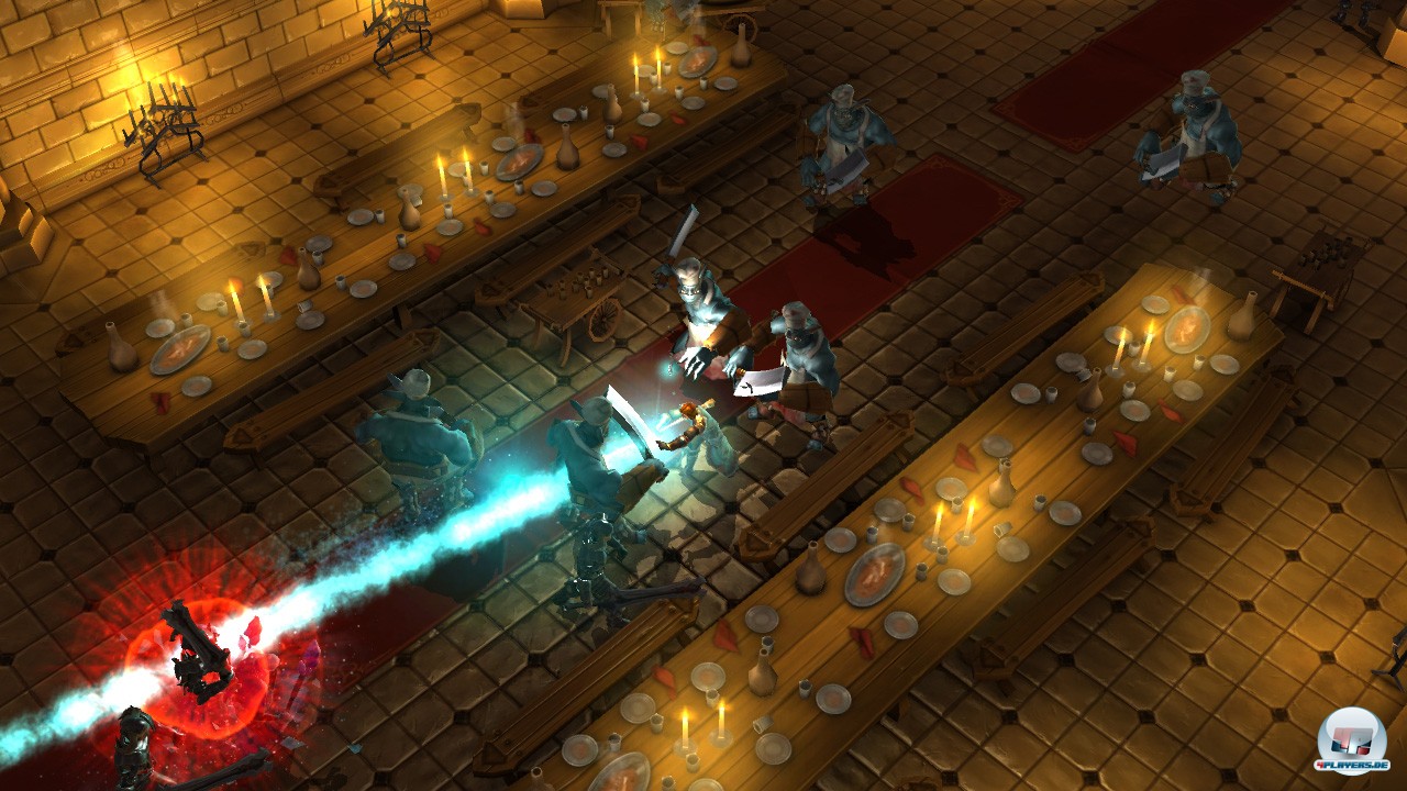 Die Spielansicht ist fest vorgegeben - auch Solisten können keinen Einfluss auf die Kamera nehmen. Die Spielansicht ist fest vorgegeben - auch Solisten können keinen Einfluss auf die Kamera nehmen.