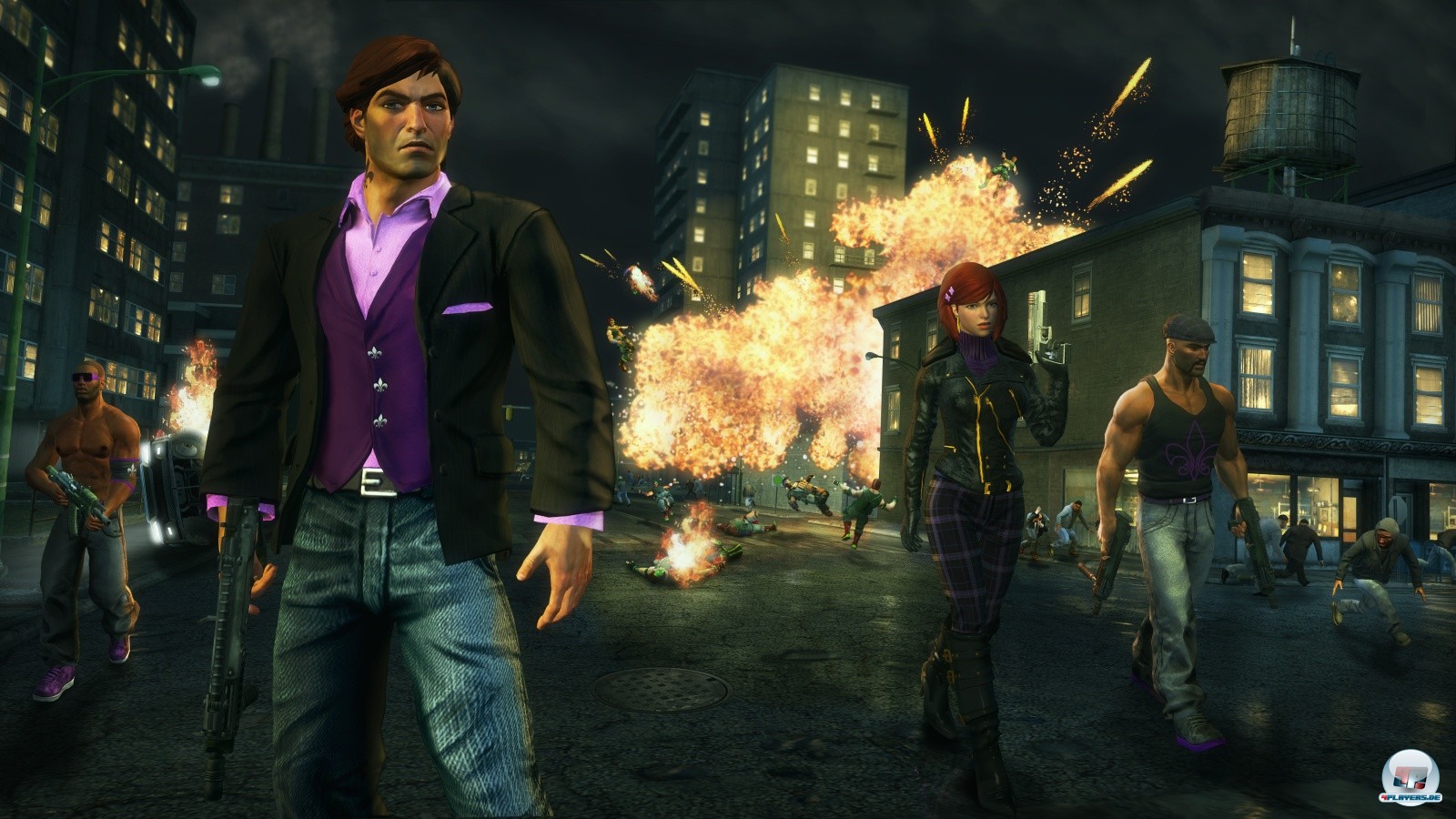 Steelport ist prall gefüllt mit coolen Dialogen und herrlich überzogener Action. Steelport ist prall gefüllt mit coolen Dialogen und herrlich überzogener Action.