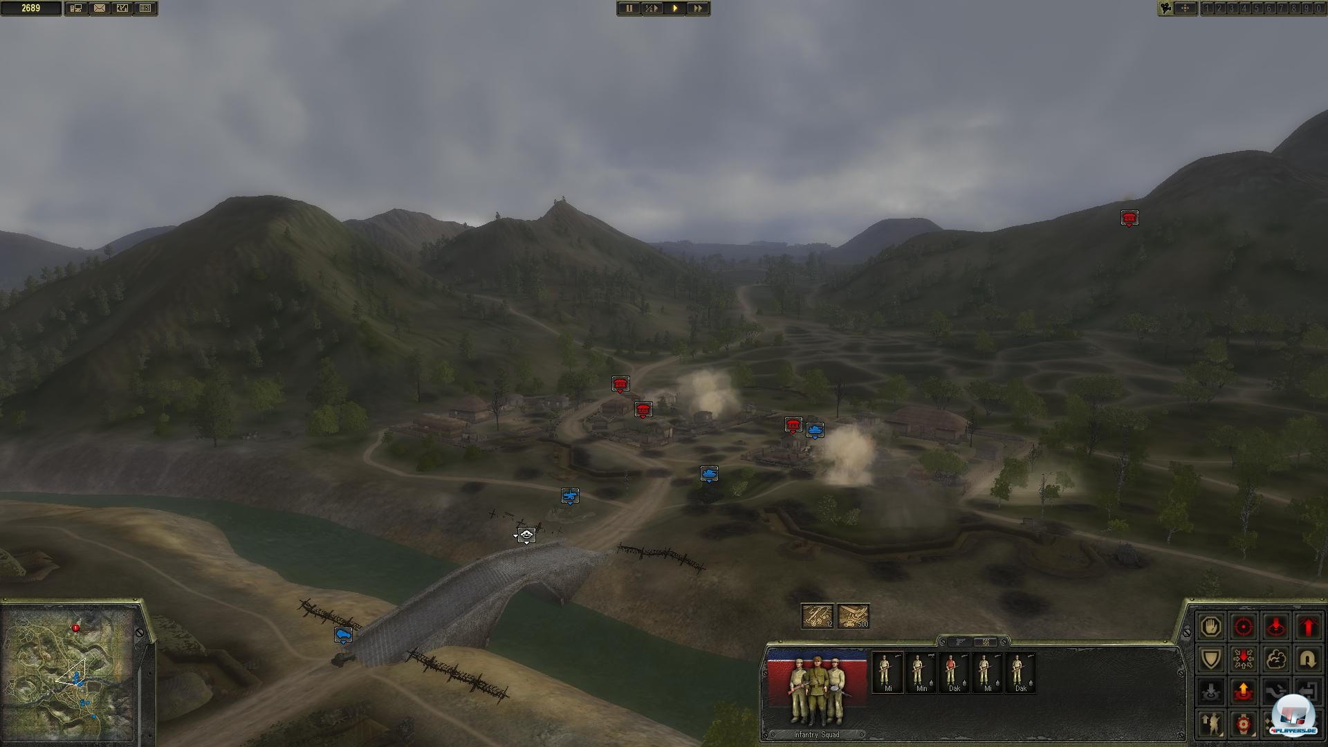 Waffen, Konflikt und Gel&auml;nde sind auhthentisch. 