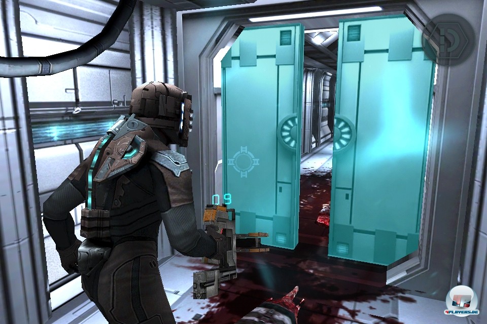 Das Spielerlebnis der großen Fassungen wurde ohne größere Abstriche auf die iPlattformen-Übertragen - hier verlangsamt gerade eine Stase-Ladung das schnelle Zuschnappen der Türen. Das Spielerlebnis der großen Fassungen wurde ohne größere Abstriche auf die iPlattformen-Übertragen - hier verlangsamt gerade eine Stase-Ladung das schnelle Zuschnappen der Türen.