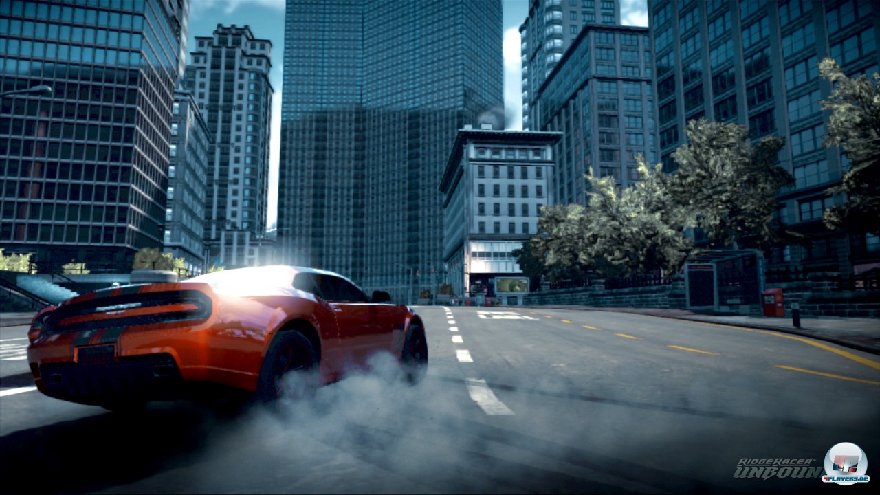 Ungew&ouml;hnlich: Zum Driften muss ein Knopf festgehalten werden.