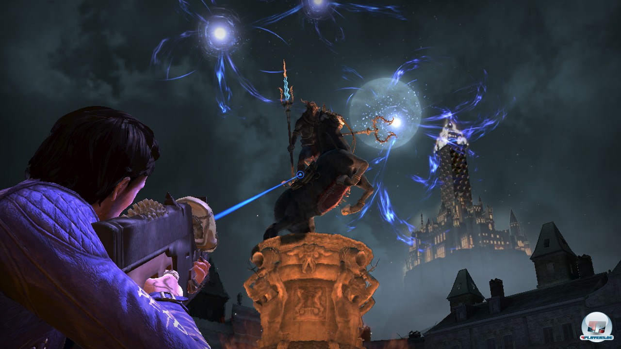 Die mehrstufigen Bossk&auml;mpfe geh&ouml;ren zu den Highlights der brachialen Horror-Action. 