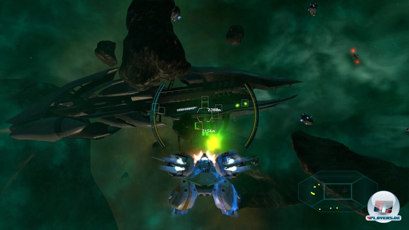 Nicht viel los im All: Den Krieg zwischen Ataren und Zylonen entscheidet man quasi im Alleingang. Nicht viel los im All: Den Krieg zwischen Ataren und Zylonen entscheidet man quasi im Alleingang.