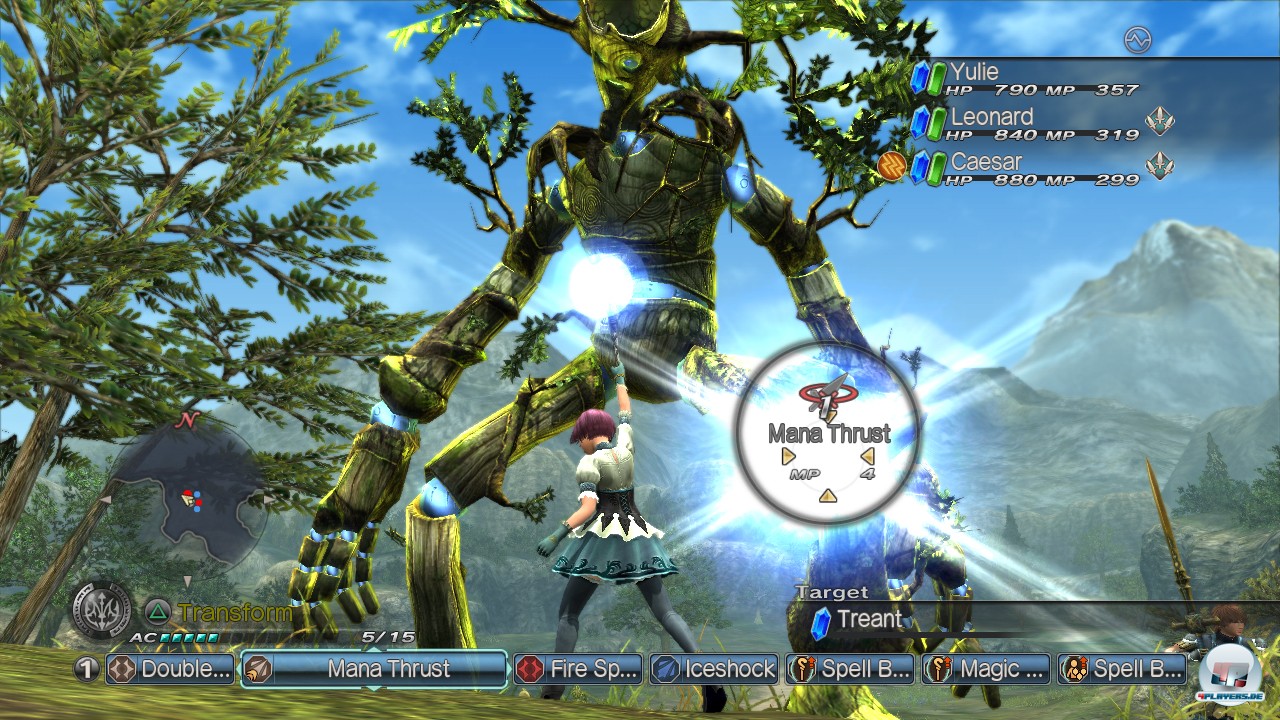 Gr&ouml;&szlig;ere gegner kann man nich wie vor zu Fall bringen, um besondere Schwachpunkte blo&szlig; zu legen.