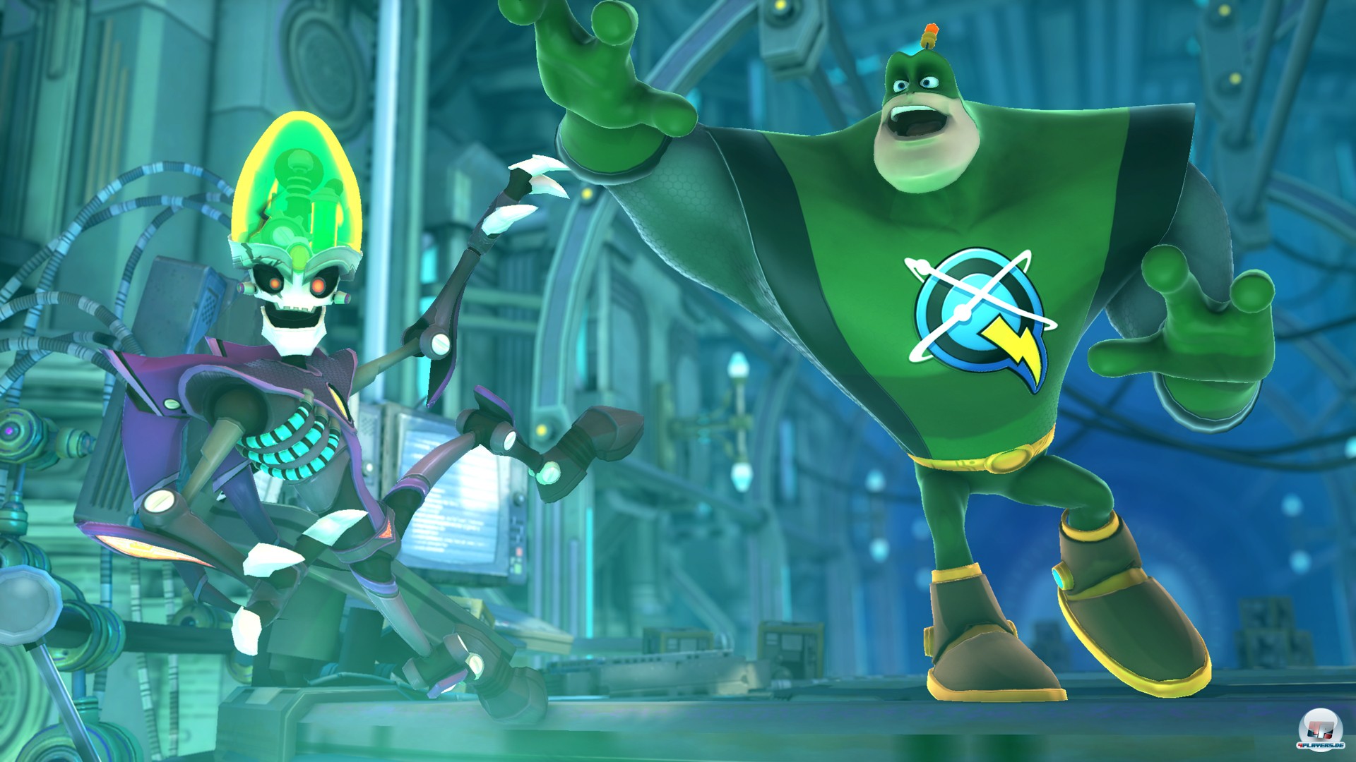 Captain Qwark &uuml;berzeugt mal wieder als naiver Held, aber das Spiel wiederholt sich inhaltlich zu oft.