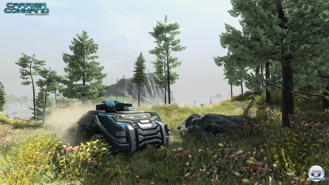 Un&uuml;berwindbare Hindernisse: Schon kleine Steine werfen die Fahrzeuge buchst&auml;blich aus der Bahn.