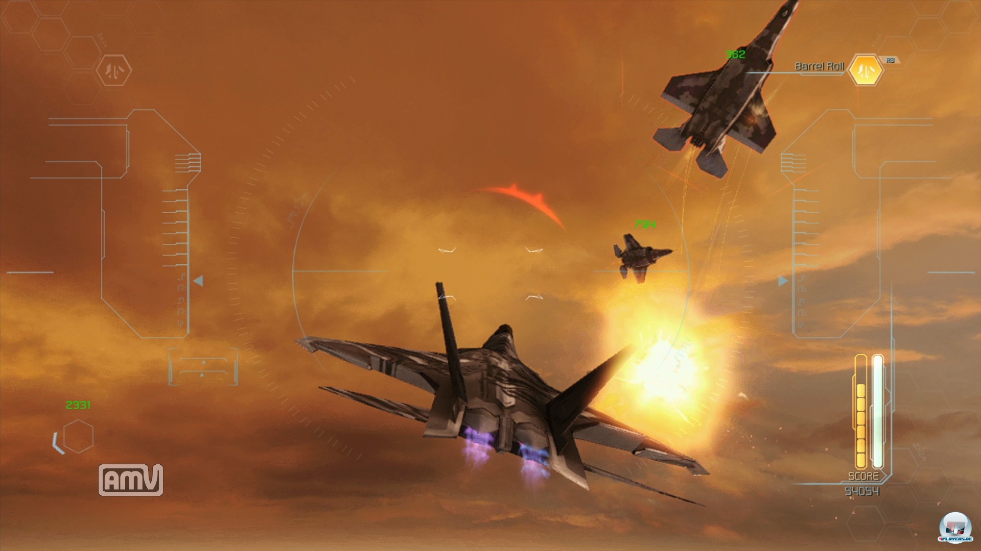 Mit Starscream geht es kurz in die L&uuml;fte - kein wahnsinnig aufregendes Erlebnis, aber das gilt f&uuml;r den Rest des Spiels ja auch.