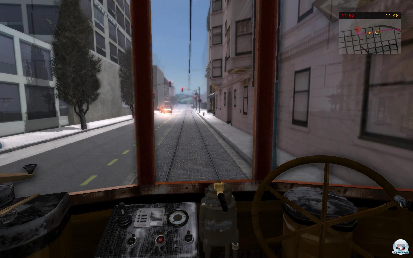 Seine St&auml;rken spielt der Simulator aber eindeutig auf der Schiene aus