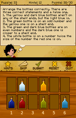 ...welche May nach dem Ansprechen wie bei Professor Layton mit jeder Menge Rätselaufgaben versorgen. ...welche May nach dem Ansprechen wie bei Professor Layton mit jeder Menge Rätselaufgaben versorgen.