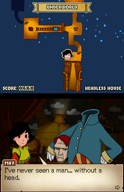 In den gezeichneten Kulissen warten allerlei verschrobene Gestalten... In den gezeichneten Kulissen warten allerlei verschrobene Gestalten...