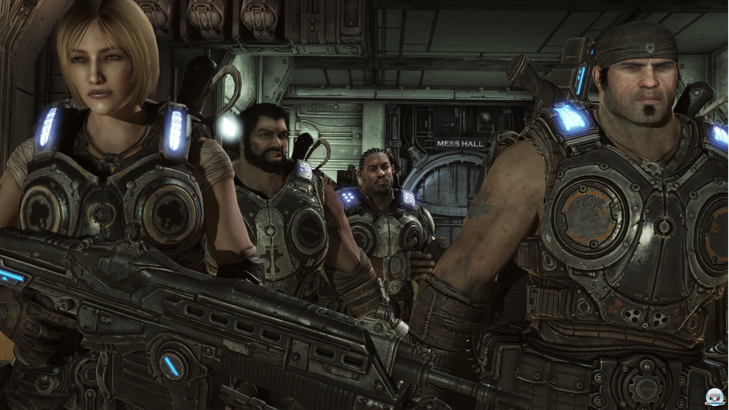 Weibliche Verst&auml;rkung: Auch die Damen m&uuml;ssen f&uuml;r den letzten Showdown zu den Waffen greifen.