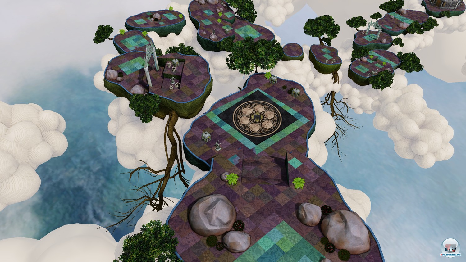 Was kommt heraus, wenn Tower Defense und Marble Madness aufeinander treffen? Rock of Ages! Was kommt heraus, wenn Tower Defense und Marble Madness aufeinander treffen? Rock of Ages!