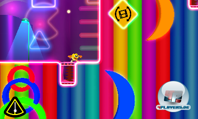 Pac-Man Tilt w&auml;re gern ein innovatives Jump-n-Run, ist aber nur ein kirrebunter Steuerungs-Krampf.