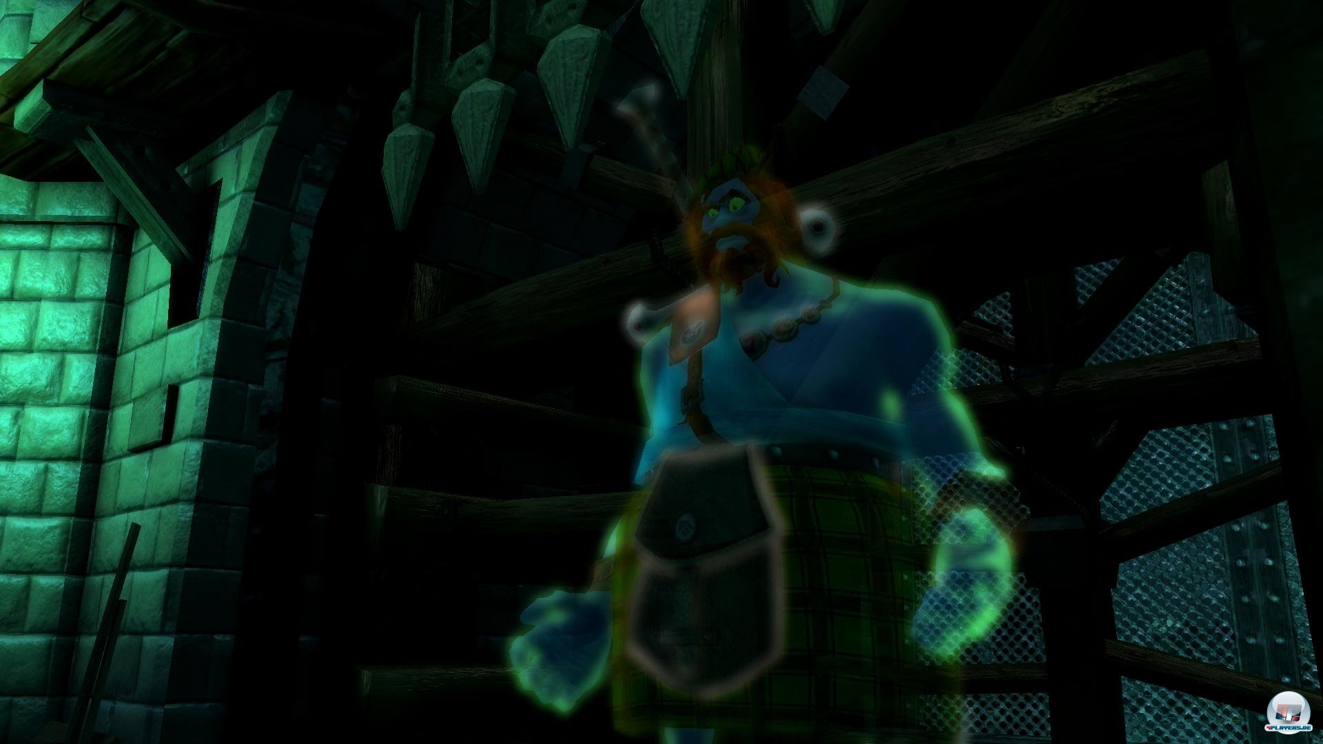 Ein weiterer Geist, der die Stimme von John Cleese hat. Ein weiterer Geist, der die Stimme von John Cleese hat.