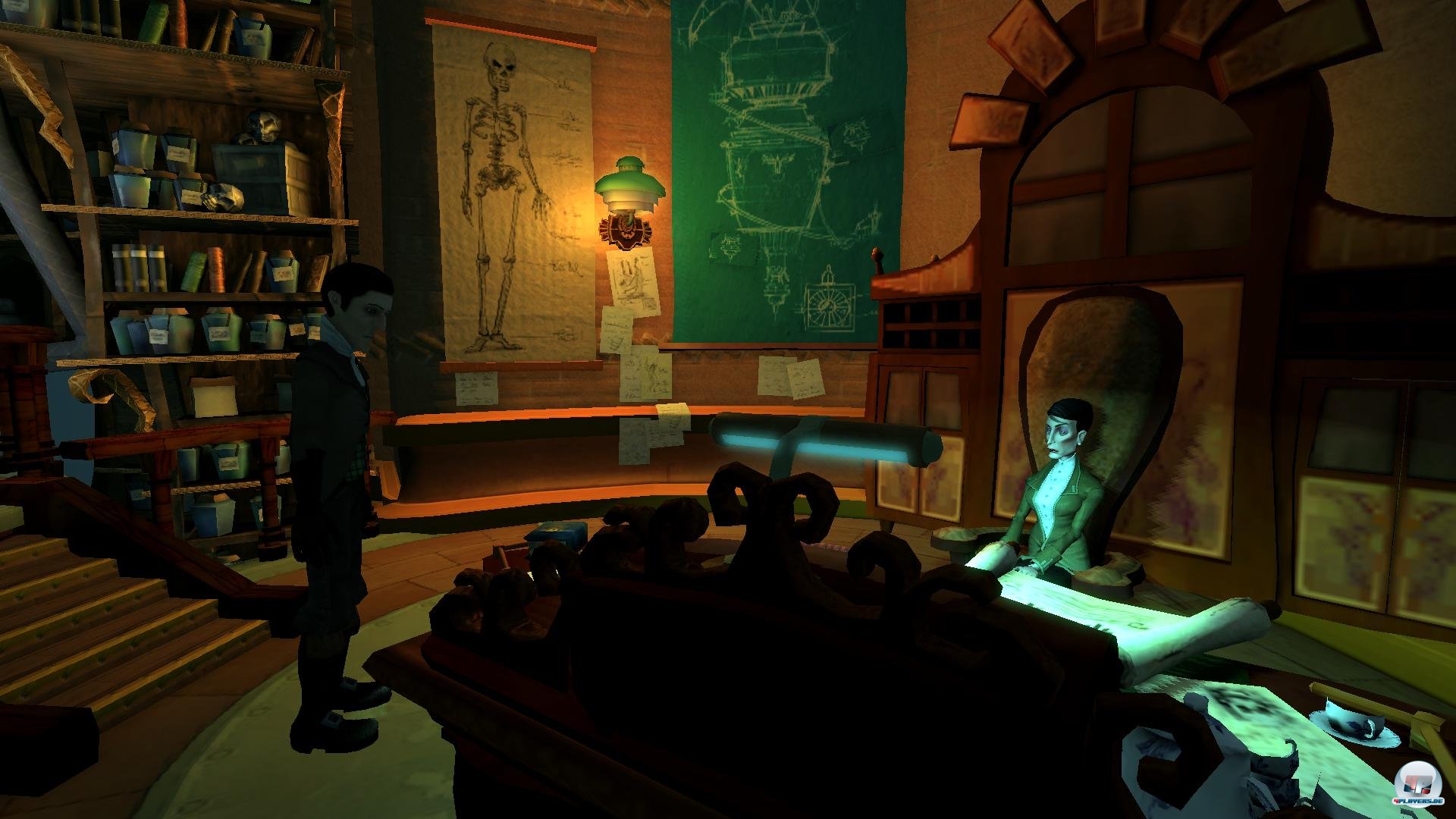 Die böse Seite kann leider nicht mit den Geistern mithalten. Die böse Seite kann leider nicht mit den Geistern mithalten.