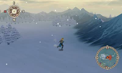 Die Spielwelt l&auml;sst sich anfangs nur zu Fu&szlig; erkunden. Neben Kutschen und F&auml;hren erh&auml;lt man sp&auml;ter aber auch Zugriff auf eigene Fortbewegungsmittel.