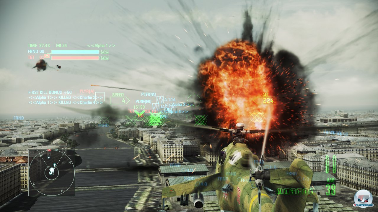 &raquo;Capital Conquest&laquo; ist ein interessanter Team-Mehrspielermodus - aber am unterhaltsamsten ist mal wieder das Koop-Fliegen.