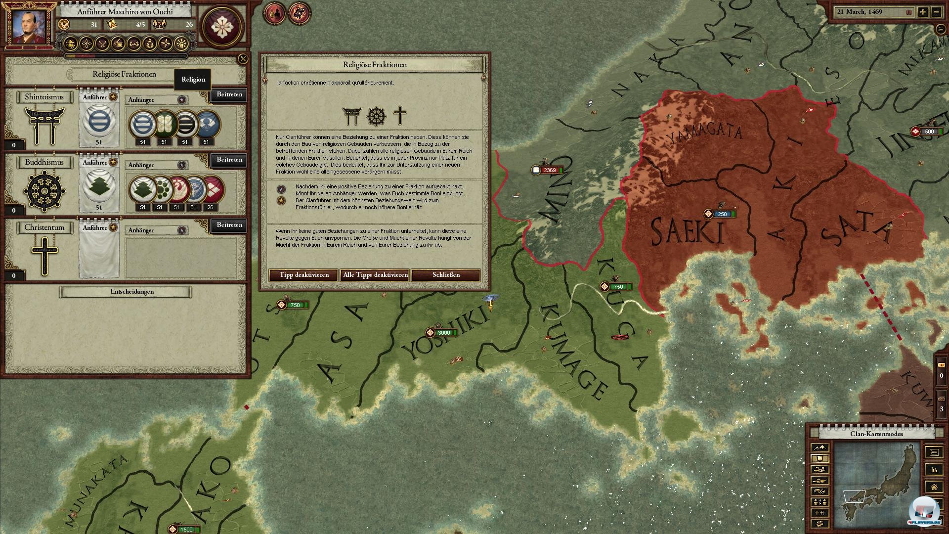 Religion, Fortschritt und Kultur spielen im Machtspiel nur eine Nebenrolle. 