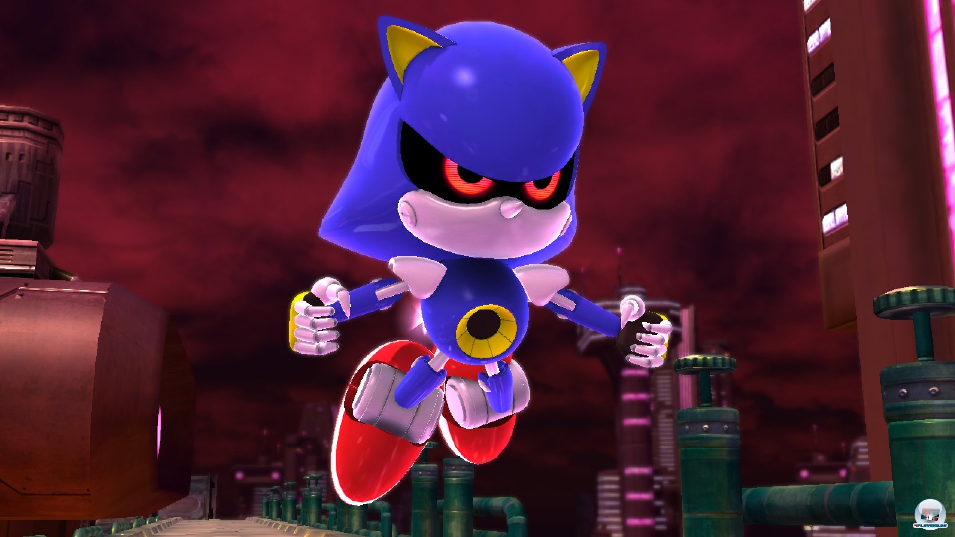 Zwischendurch stehen Wettrennen gegen Rivalen wie Metal Sonic auf dem Programm. Zwischendurch stehen Wettrennen gegen Rivalen wie Metal Sonic auf dem Programm.