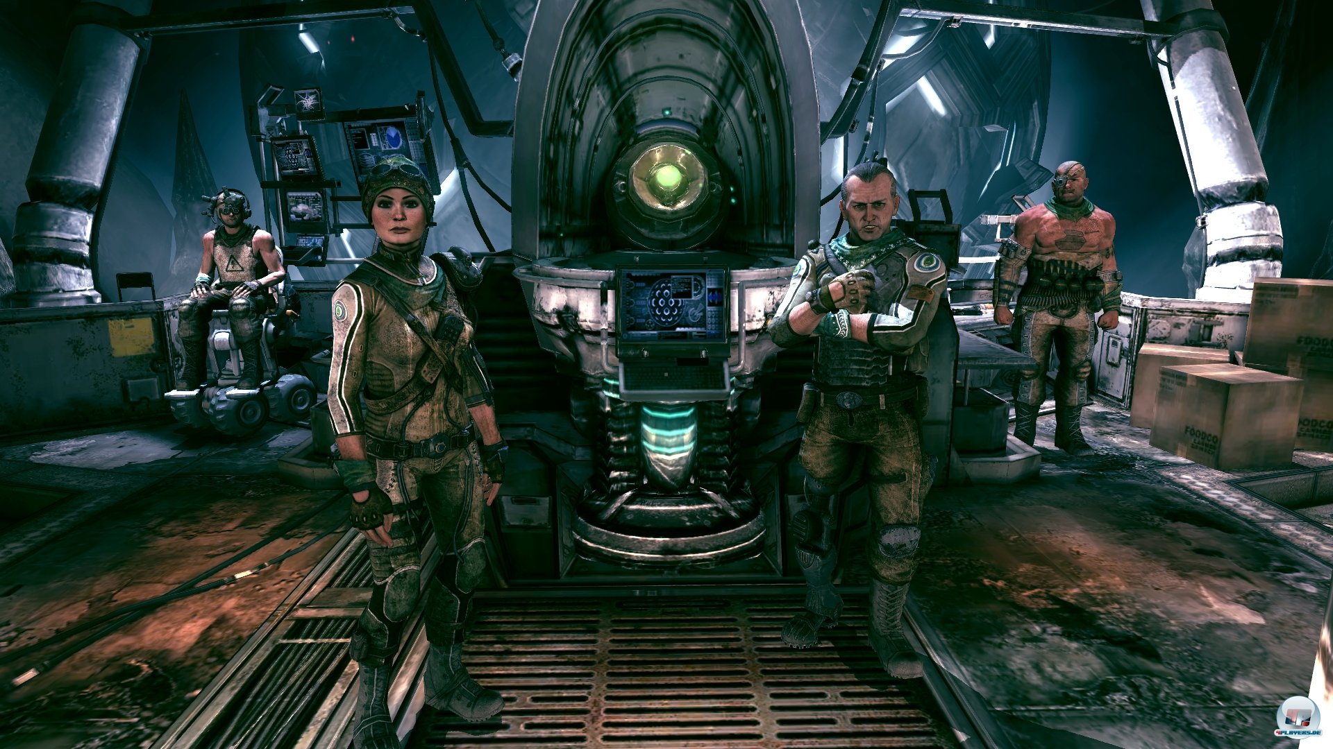 Die Pr&auml;sentation von Rage ist im Gro&szlig;en und Ganzen exzellent - nicht nur die Landschaften, sondern auch die Figuren sehen erstklassig aus!