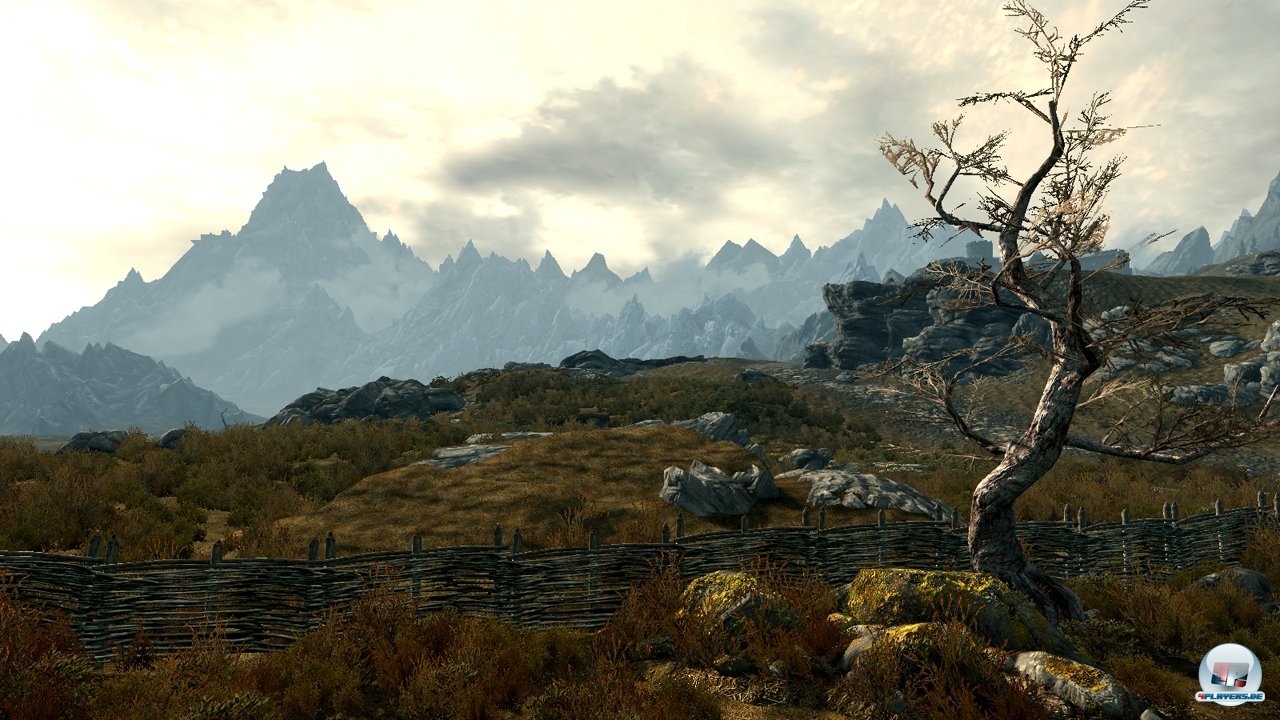 Schöner rauer Norden: Das Wetter wechselt ständig in der Provinz Himmelsrand. Schöner rauer Norden: Das Wetter wechselt ständig in der Provinz Himmelsrand.