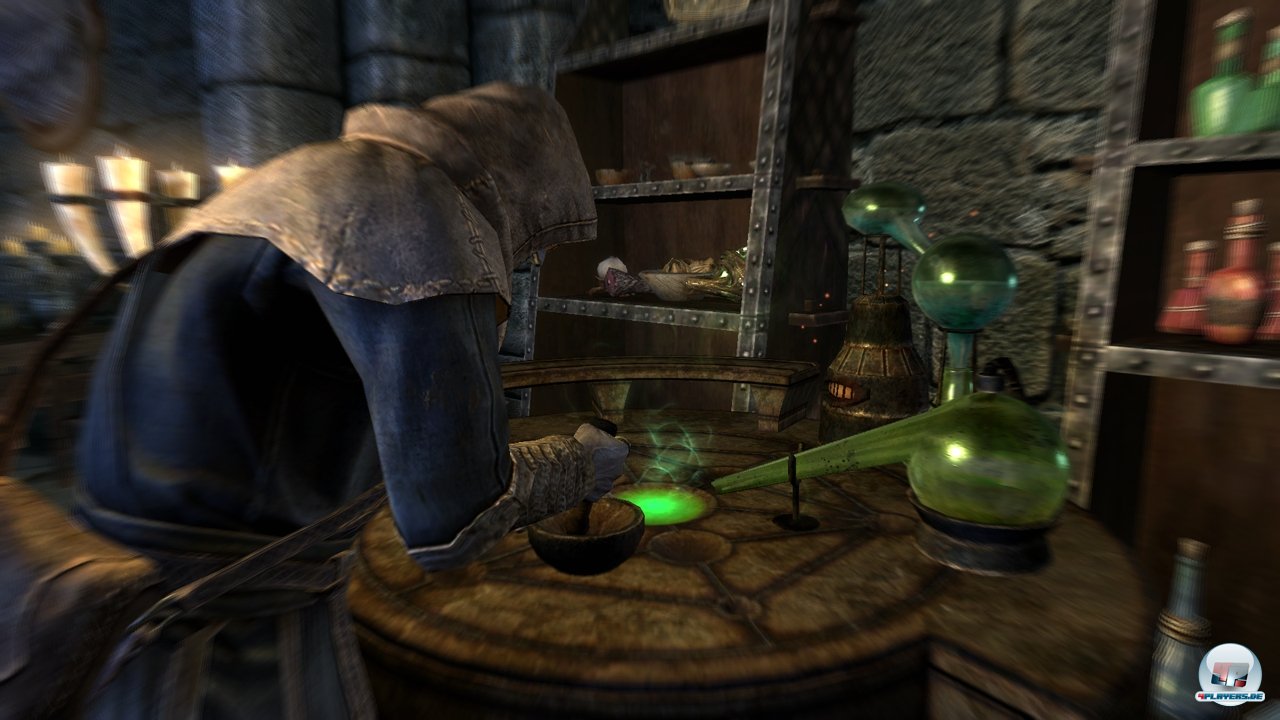 Alchemietische und arkane Zaubertische laden zum Experimentieren ein. Alchemietische und arkane Zaubertische laden zum Experimentieren ein.