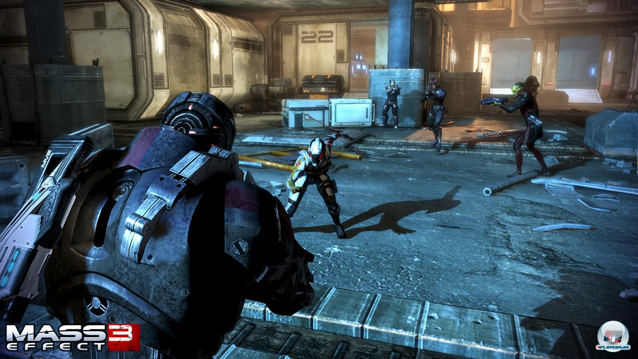 Die speziellen F&auml;higkeiten von shepard & Co werden zu selten abseits des Kampfes gefordert.