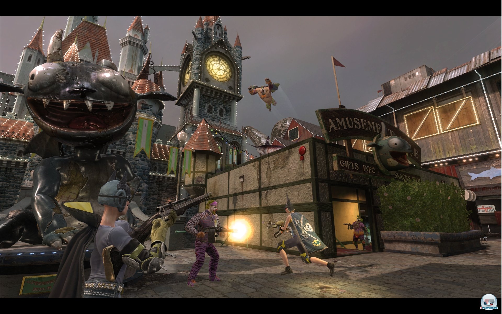 Die Vertikale spielt eine besondere Rolle in Gotham City und sorgt f&uuml;r frische Angriffsoptionen.