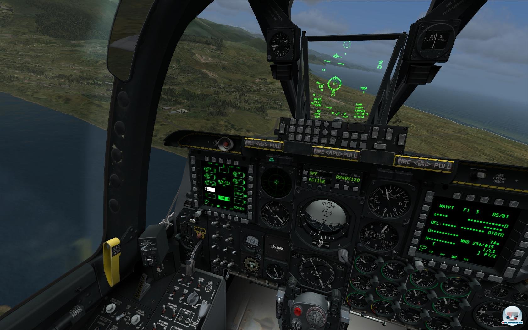 Dank Track IR Unterstützung ist freies umschauen per Kopfbewegung kein Thema. Dank Track IR Unterstützung ist freies umschauen per Kopfbewegung kein Thema.