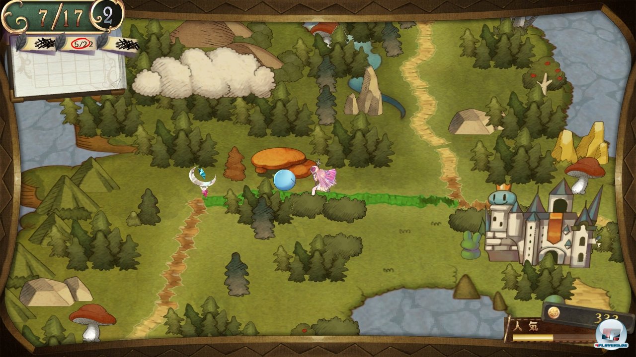 Auch w&auml;hrend man sich auf der Weltkarte von Ort zu Ort bewegt, Gegner bek&auml;mpft oder Zutaten sammelt, tickt die Uhr