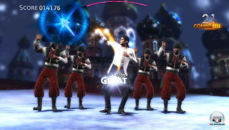 Die Background-T&auml;nzer lassen sich freischalten.