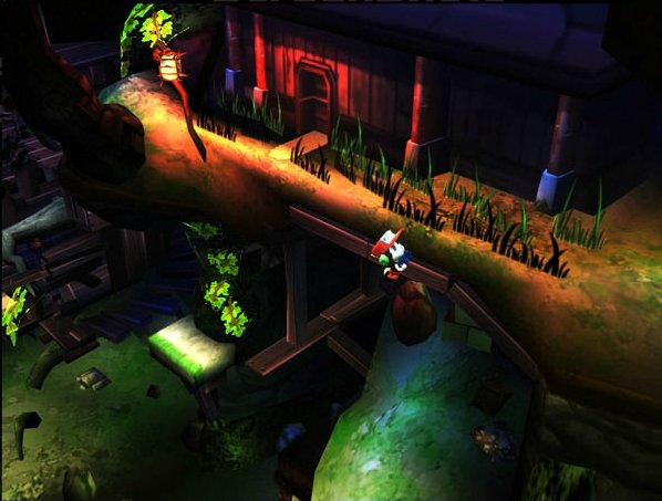 Es ist schummrig in der H&ouml;hlenwelt: Man muss sich genau umsehen, wenn man seine Spr&uuml;nge plant.