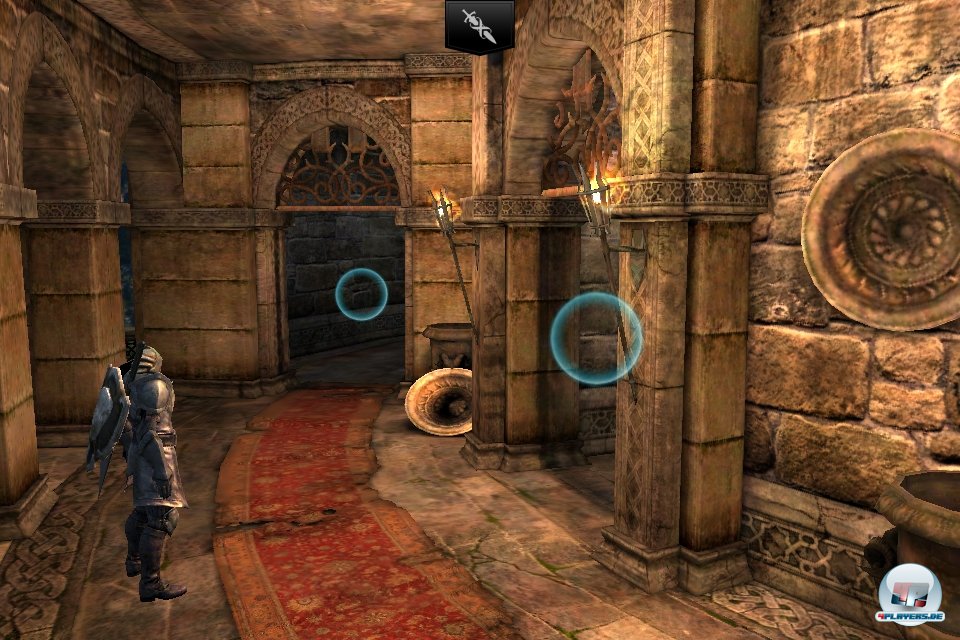 Die Burg ist deutlich größer als beim Vorgänger und bietet wieder viele sich verzwiegende Pfade - Abwechslung ist garantiert... Die Burg ist deutlich größer als beim Vorgänger und bietet wieder viele sich verzwiegende Pfade - Abwechslung ist garantiert...