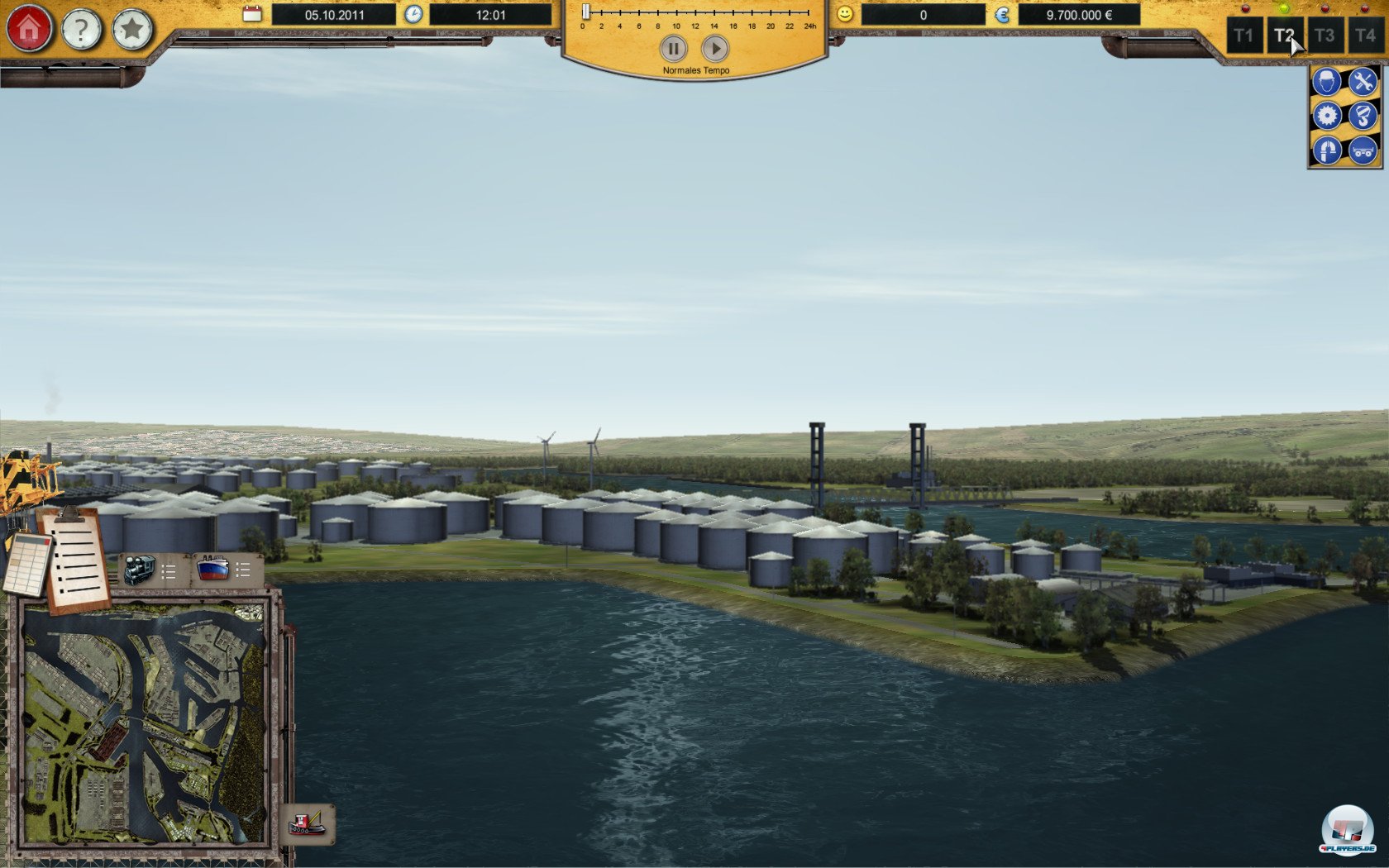 Neben Containern darf man auch &Ouml;l verladen, was die Sache auch nicht besser macht. 