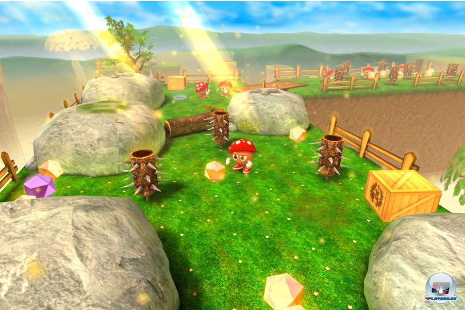 Die Pilz-Gegner lassen sich die schlechte Laune nicht von den idyllisch gr&uuml;nen Wiesen verderben.