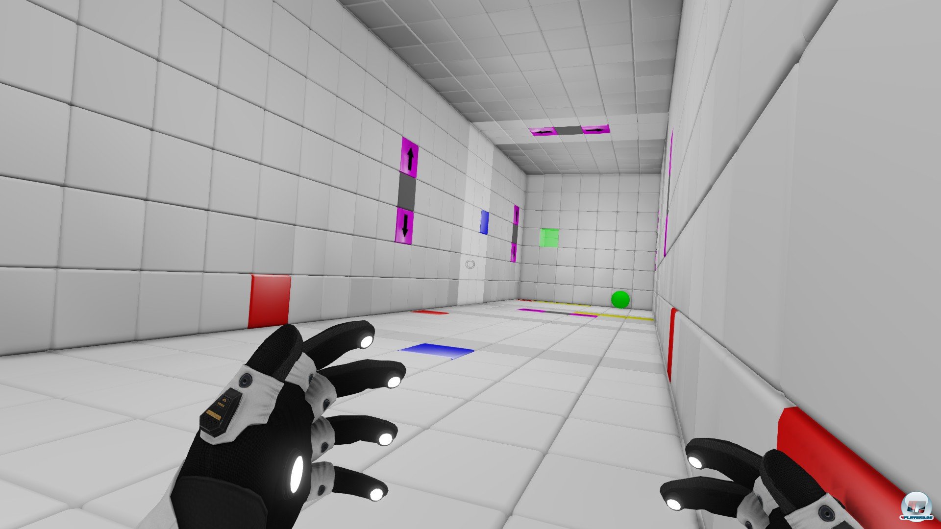 Schnell werden die Puzzles mehrstufig und herausfordernd. Sp&auml;ter immer wieder auch frustierend.