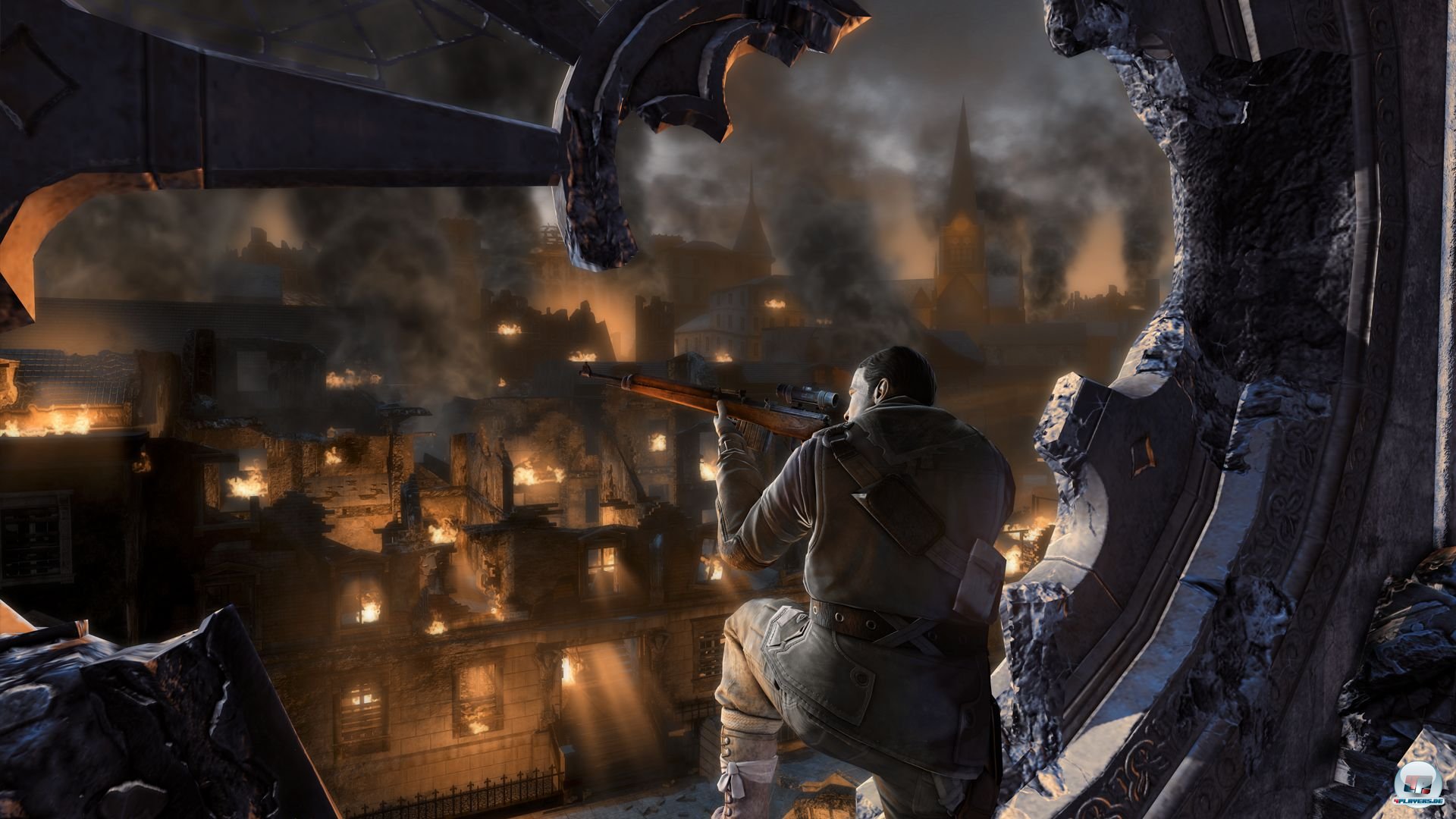 Idealerweise sucht man sich erh&ouml;hte Positionen und versieht die Wege mit Sprengfallen.