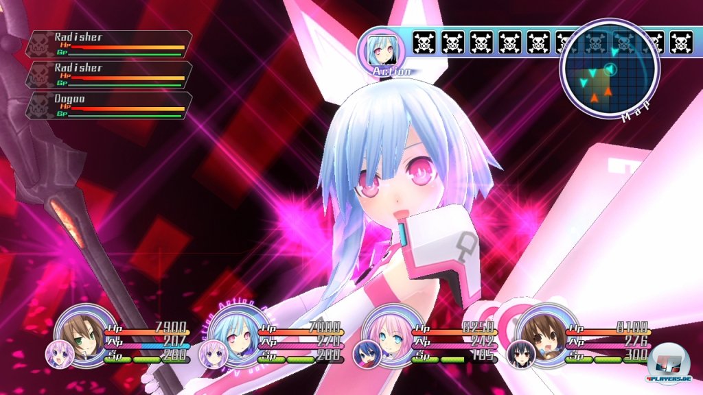 Das Aussehen der Heldinnen l&auml;sst sich vielf&auml;ltig beeinflussen, bei Verwandlungen kann man sogar eigene Bilddaten verwenden.