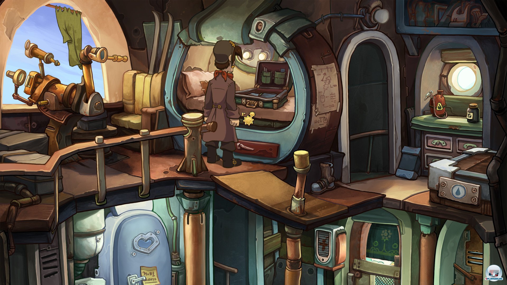 Bevor es losgeht muss man packen, &Uuml;berfl&uuml;ssiges da lassen und anderes reparieren.