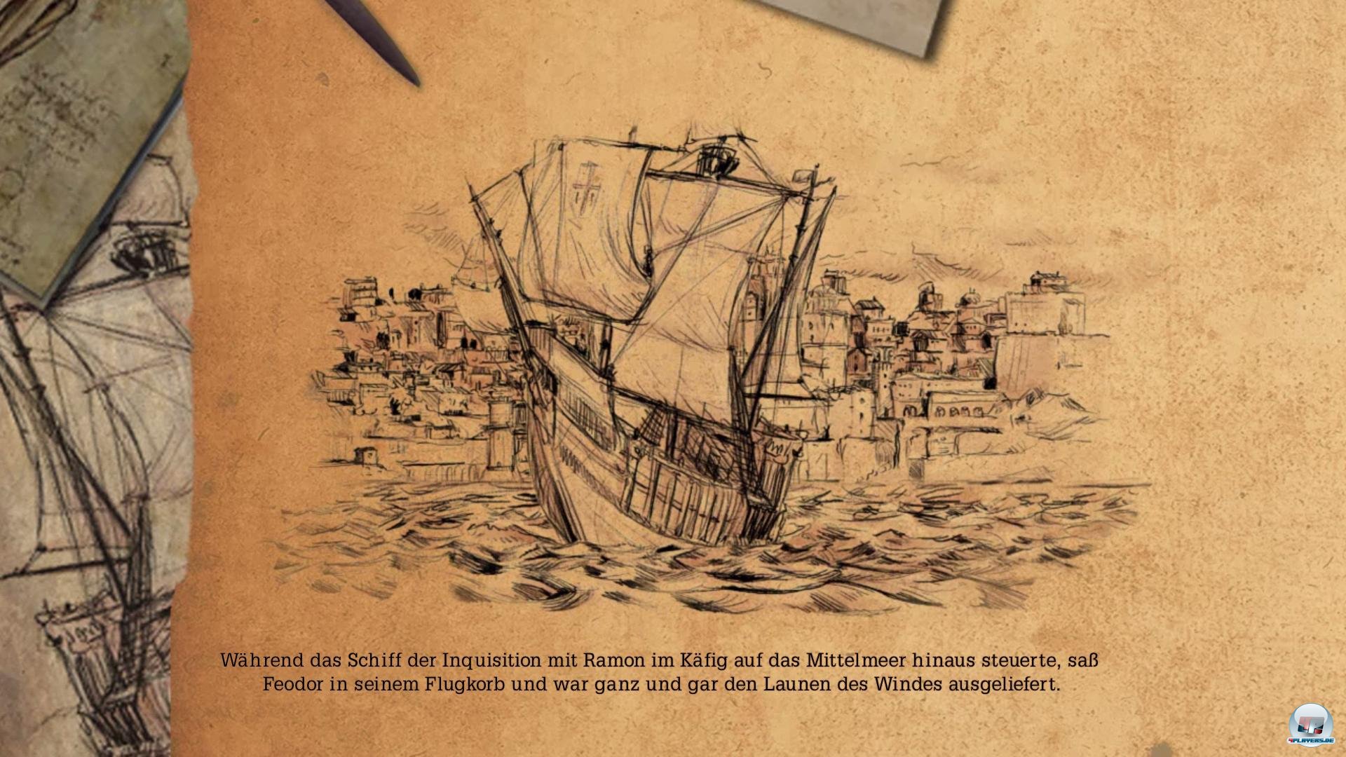 Die Geschichte wird in schlicht gehaltenen Zeichnungen weitererz&auml;hlt.